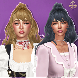 Aurum - Mimoto half-updo hairstyle logo