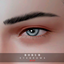 Thin thick eyebrows logo