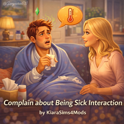 Complain About Being Sick Interaction by KiaraSims - Tradução PTBR