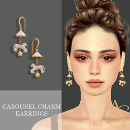 Carousel Charm Earrings logo
