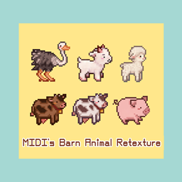 MIDI's Barn Animal Retexture logo