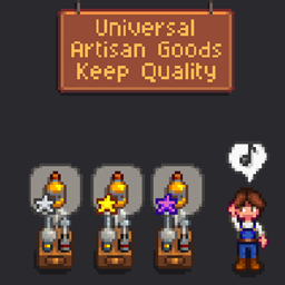 Universal Artisan Goods Keep Quality logo