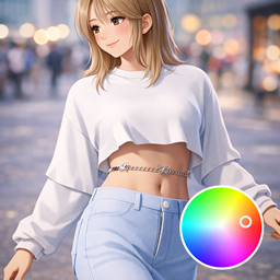 ✨  Asymmetrical Cropped Sweat Top ✨ logo