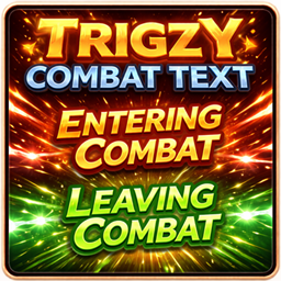 Trigzy Combat Text logo