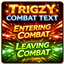 Trigzy Combat Text logo