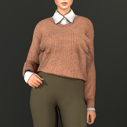 Sweater With Shirt (Old Money) project image