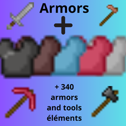 Armor + : New tiers logo