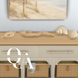 Quiet atelier - Silent Shore Clutter logo