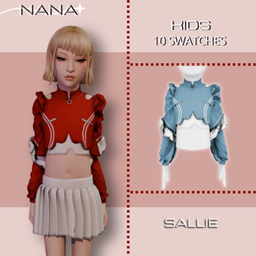 NANA7 - (Sallie) Zipper Jacket logo