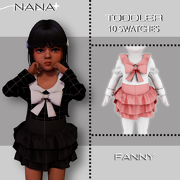 NANA7 - (Fanny) Ruffled Dress logo