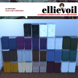 recolors of guerdon goods nanocan (marble, wood, cement, simple) project image