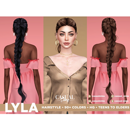 CasualSims - Lyla Hairstyle (No Bangs) project image