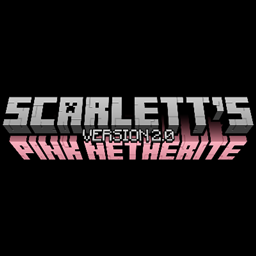 Scarlett's Pink Netherite logo