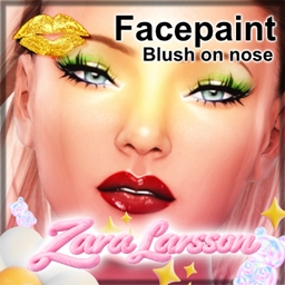 ZL Facepaint Blush on nose logo