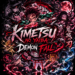 Kimetsu No Yaiba Demons Fall logo