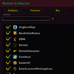 Mini-Map Button Collector addon logo