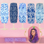 Indigo Pattern Floor Lamp logo