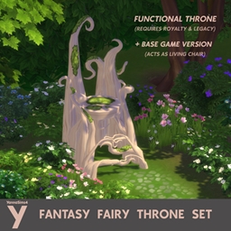 Fantasy Fairy Throne Set logo