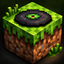 Music disc logo