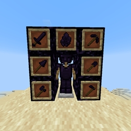 PG's Obsidian Armor and Tools Add-on logo