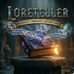 LoreTeller Midnight logo