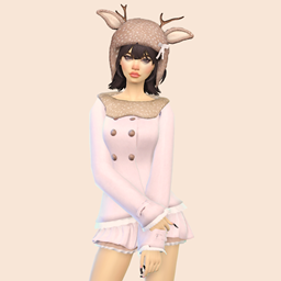 [khlia] oh deer set logo