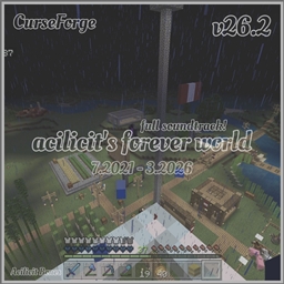 Acilicit's Forever World Soundtrack logo