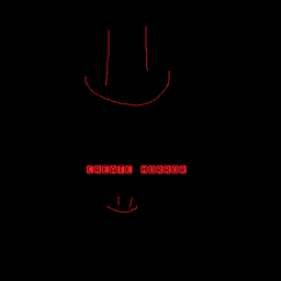 create ultra horror logo