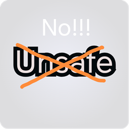 NoUnsafe logo