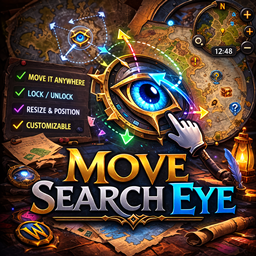 Move Search Eye – Move the Search Icon Anywhere