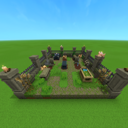 Medieval Graveyard Ruins logo