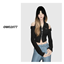 OWO2077 - Chic Zipper Solid Top logo