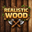 Realistic Wood logo