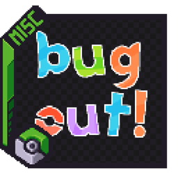 Bug Out! Cobblemon logo