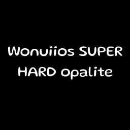 Wonuiios ULTRA HARD opalite project image