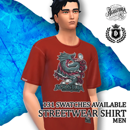 IDxA Streetwear Shirt Bakunawa Men logo