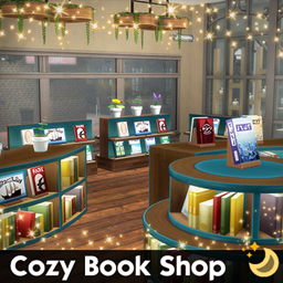 Cozy Book Shop Set logo