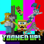 Tooned Up! | a Minecraft Cartoon Mod logo