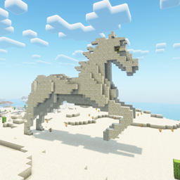 Desert Horse Statue Bedrock Port project image