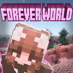 Flowers Forever .  MagicalMoonbeam's Forever World Pack logo