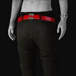 Men's Sagged Jeans. logo