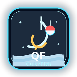 Quick fishing logo