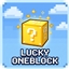 Lucky One Block - Chaos Skyblock logo