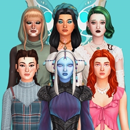 female occult sims project image
