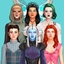 female occult sims logo