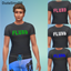 DudaSimsBR – Camisa Masculina Fluxo Street logo
