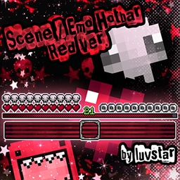 Luvstar’s Scene / Emo Hotbar (Red Ver.) project image