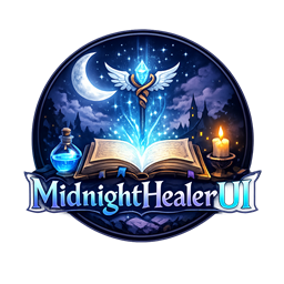 MidnightHealerUI addon logo