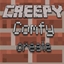 creepy, comfy, creative logo