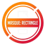 Masque: Rectangle logo